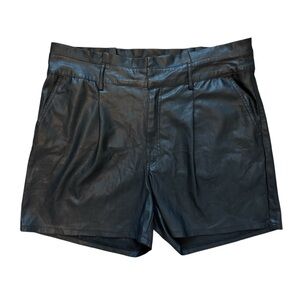 Sofía Jeans by Sofía Vergara Faux Leather Shorts